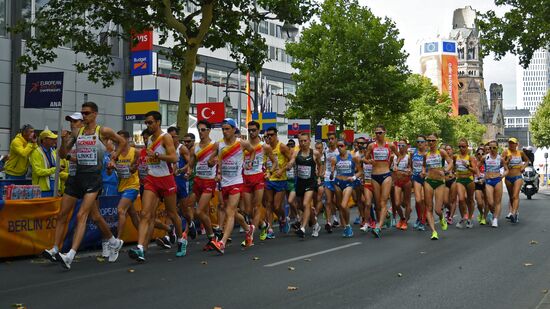 Легкая атлетика. Чемпионат Европы. Пятый день