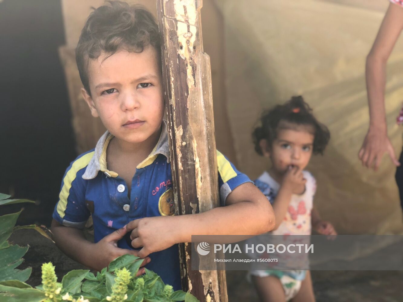 Лагеря беженцев в ливанском Бекаа