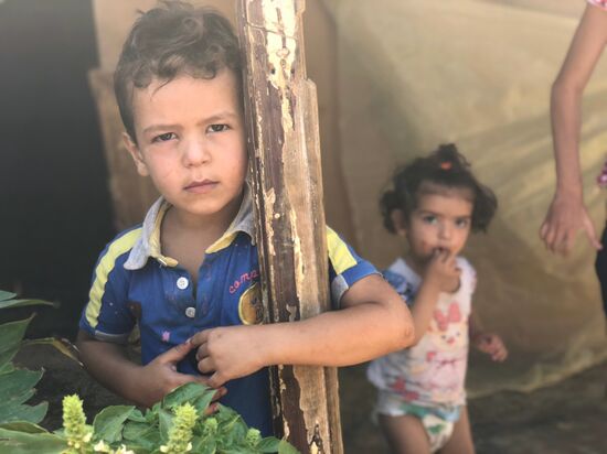 Лагеря беженцев в ливанском Бекаа