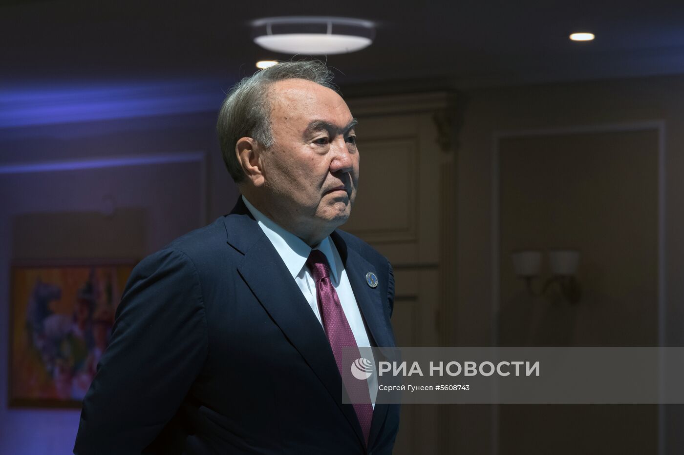 Президент РФ В. Путин принимает участие в V Каспийском саммите в Актау (Казахстан)