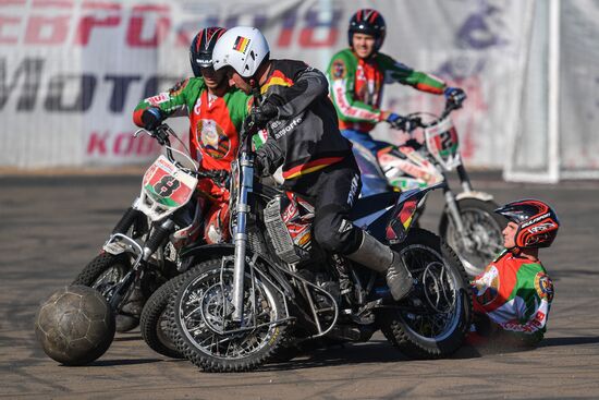 Мотобол. Чемпионат Европы. Финал