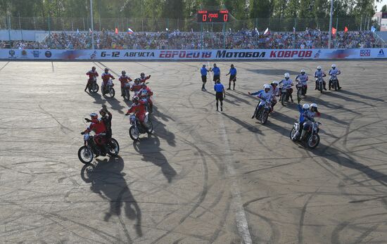 Мотобол. Чемпионат Европы. Финал