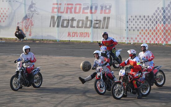 Мотобол. Чемпионат Европы. Финал