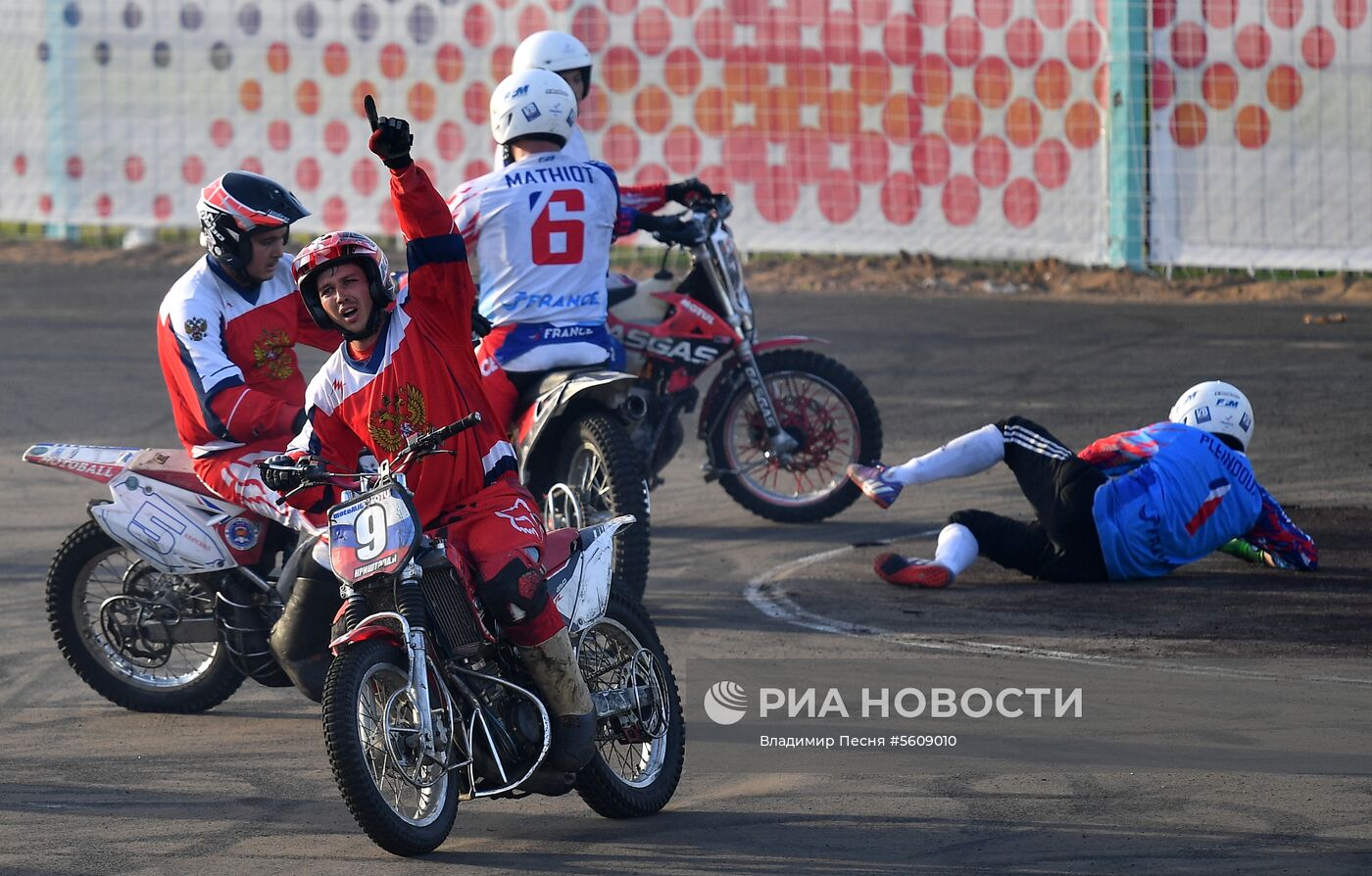 Мотобол. Чемпионат Европы. Финал