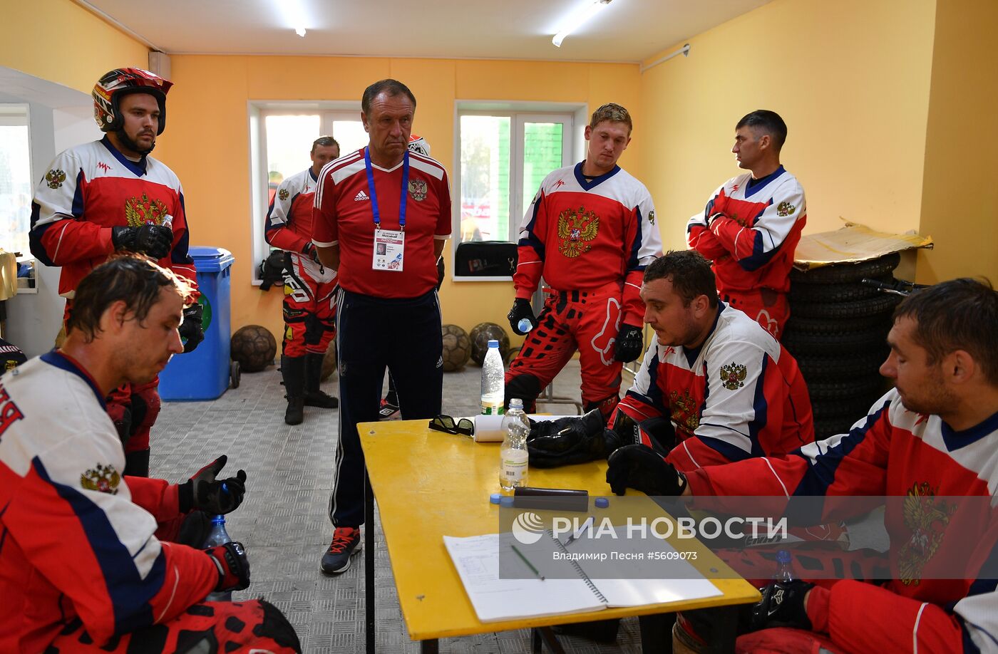 Мотобол. Чемпионат Европы. Финал