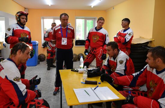 Мотобол. Чемпионат Европы. Финал