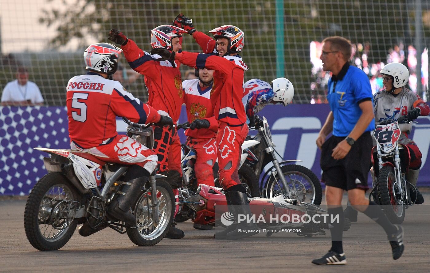 Мотобол. Чемпионат Европы. Финал