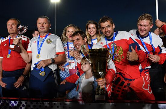 Мотобол. Чемпионат Европы. Финал