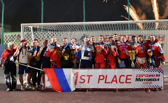 Мотобол. Чемпионат Европы. Финал