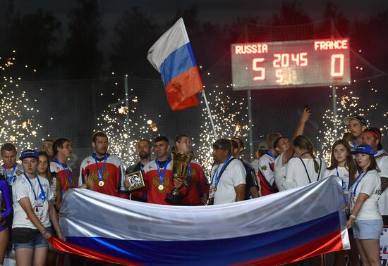 Мотобол. Чемпионат Европы. Финал
