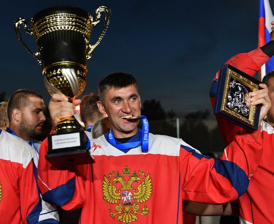 Мотобол. Чемпионат Европы. Финал