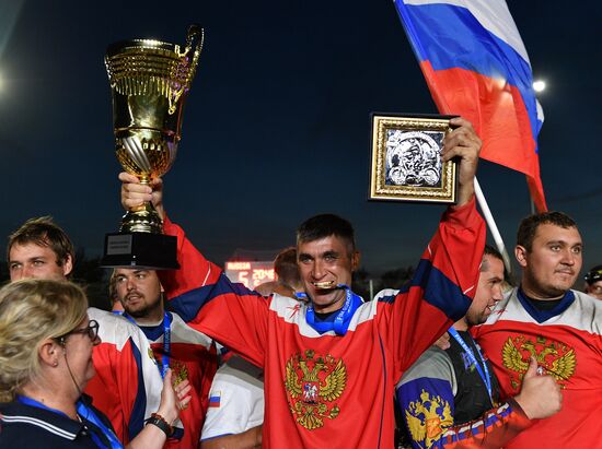 Мотобол. Чемпионат Европы. Финал