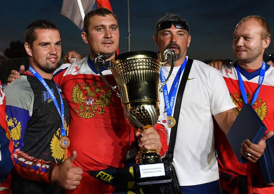 Мотобол. Чемпионат Европы. Финал