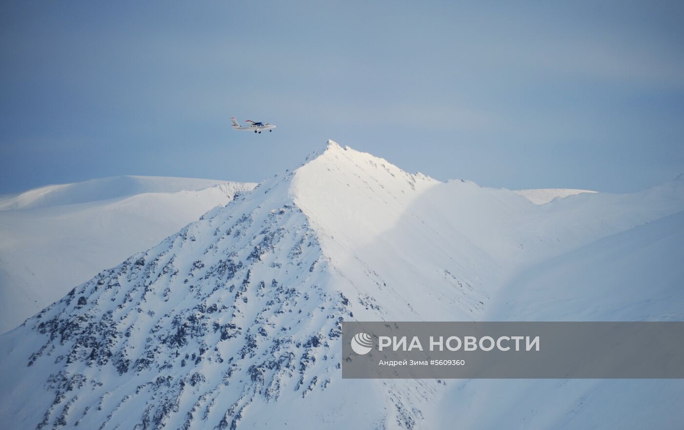 Поселок Эгвекинот на Чукотке