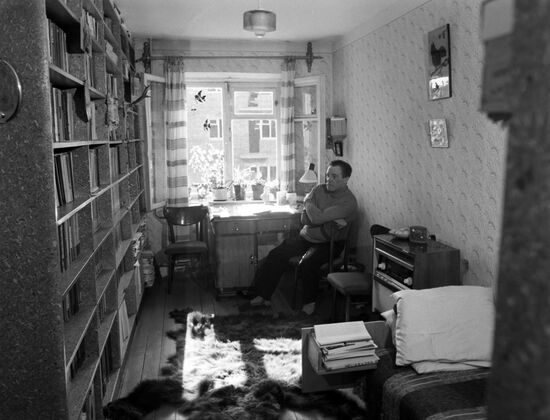 Писатель Виктор Астафьев