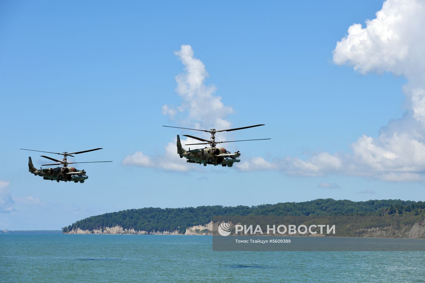 Тактические учения на российской военной базе в Абхазии