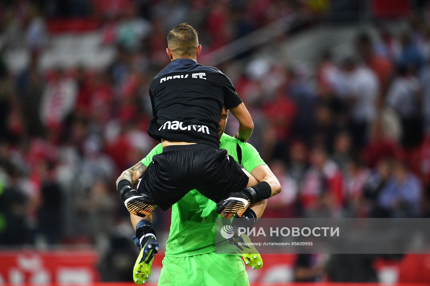 Футбол. Лига чемпионов. Матч "Спартак" - ПАОК