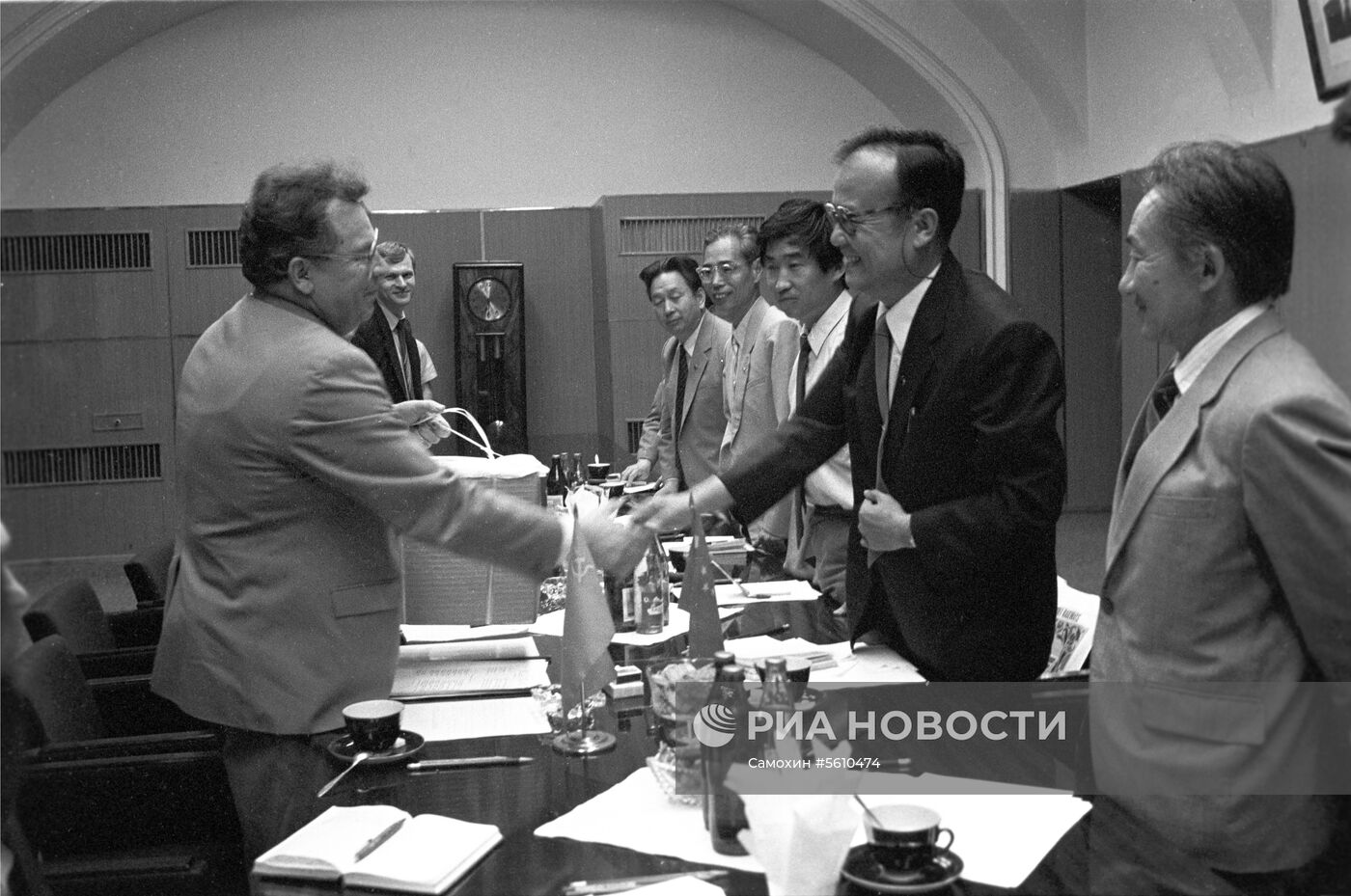Совещание представителей МПС СССР и МЖД КНР