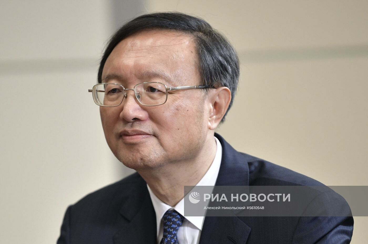 Президент РФ В. Путин встретился с членом Политбюро ЦК Компартии КНР Ян Цзечи
