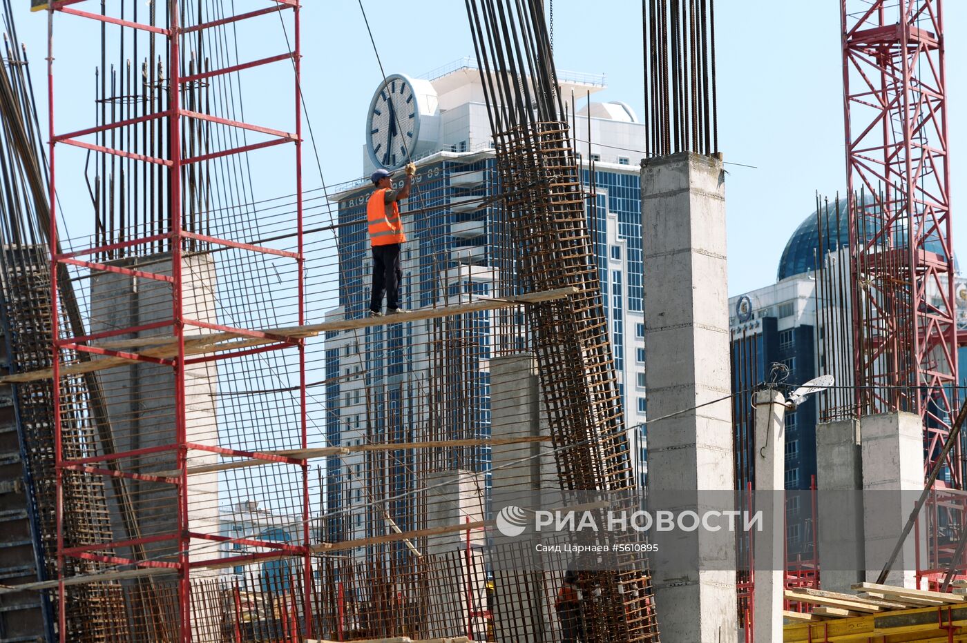 Строительство торгово-развлекательного центра "Грозный молл"