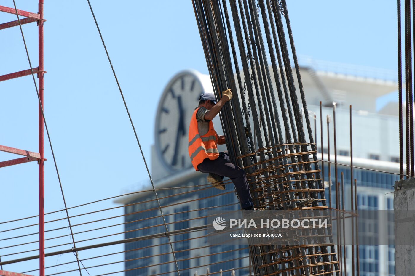 Строительство торгово-развлекательного центра "Грозный молл"