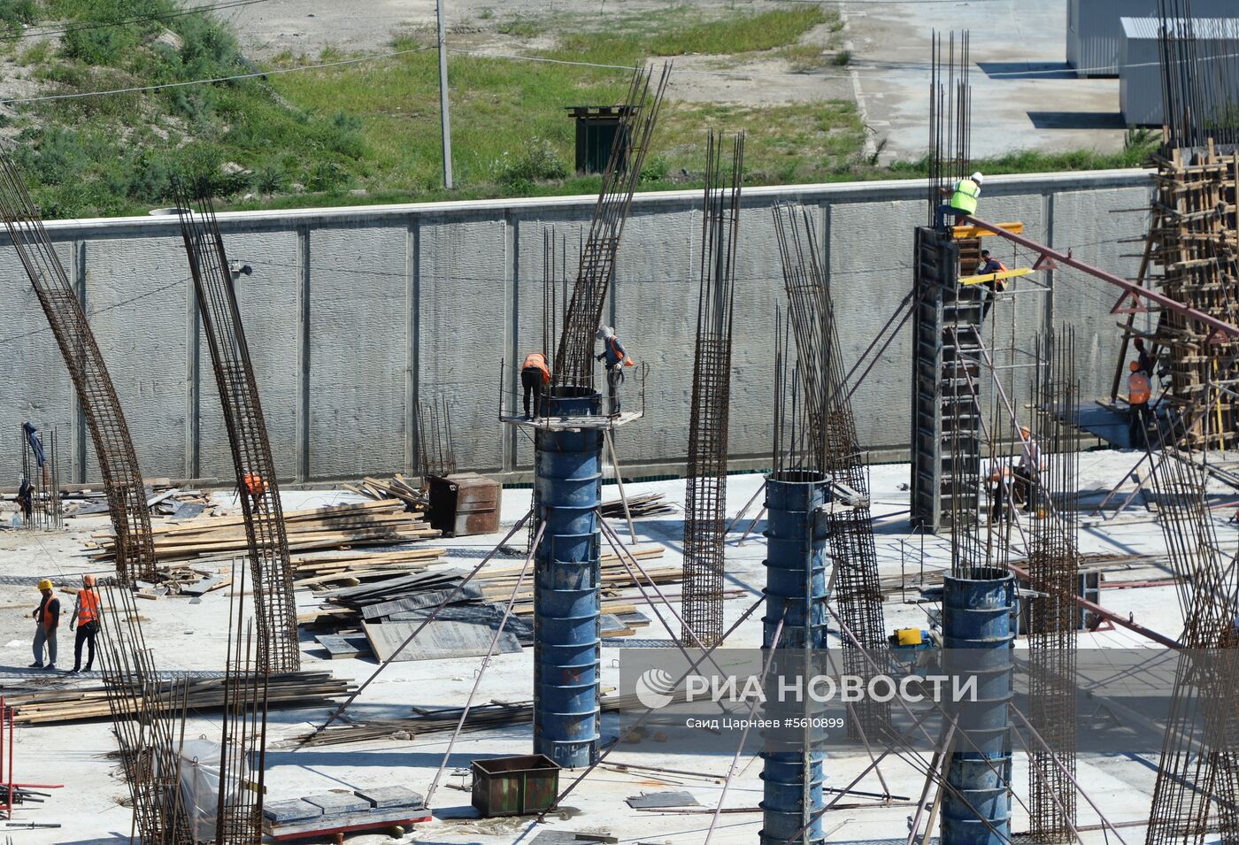 Строительство торгово-развлекательного центра "Грозный молл"