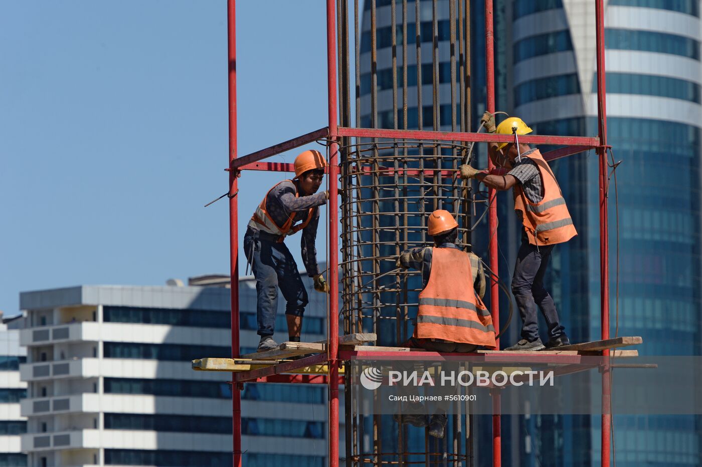 Строительство торгово-развлекательного центра "Грозный молл"