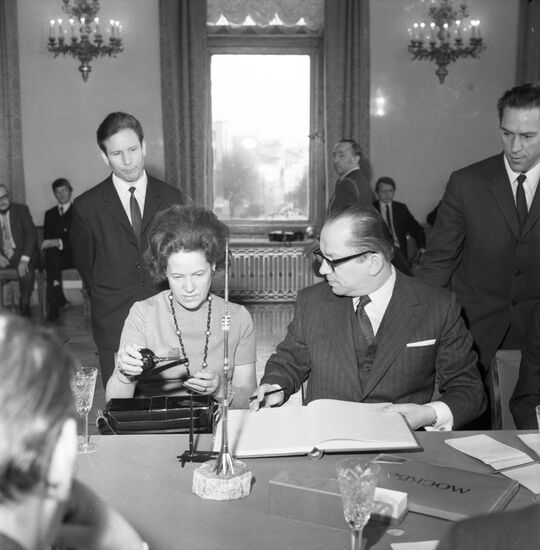 Визит премьер-министра Финляндии А.Карьялайнена в СССР