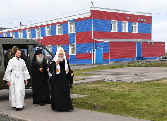 Патриарх Кирилл посетил северные епархии Русской православной церкви