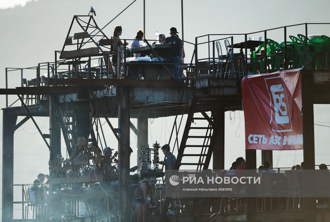 Байк-шоу "Русская мечта" в Севастополе.