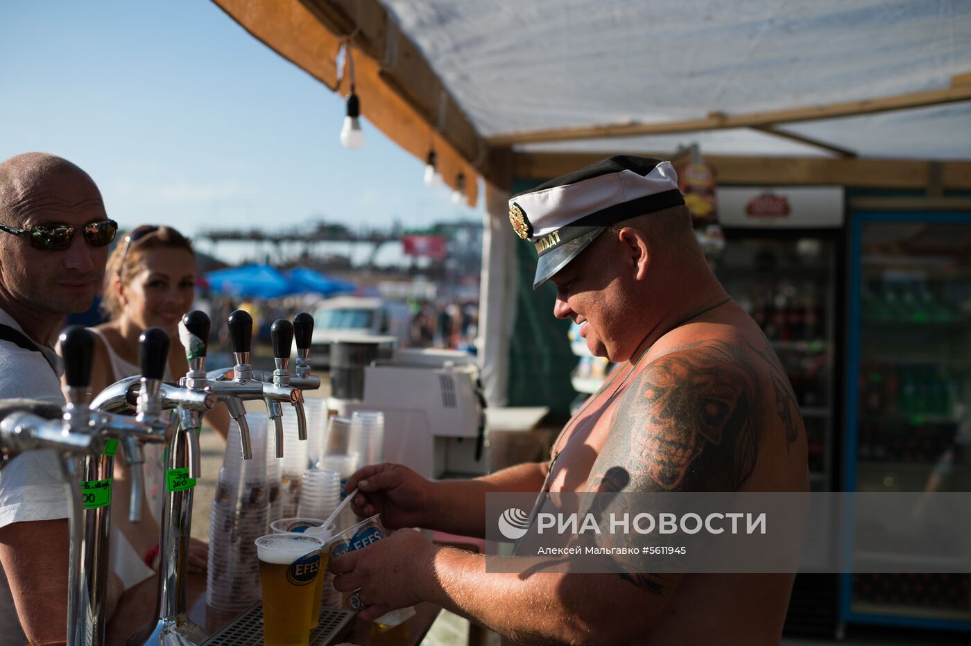 Байк-шоу "Русская мечта" в Севастополе.