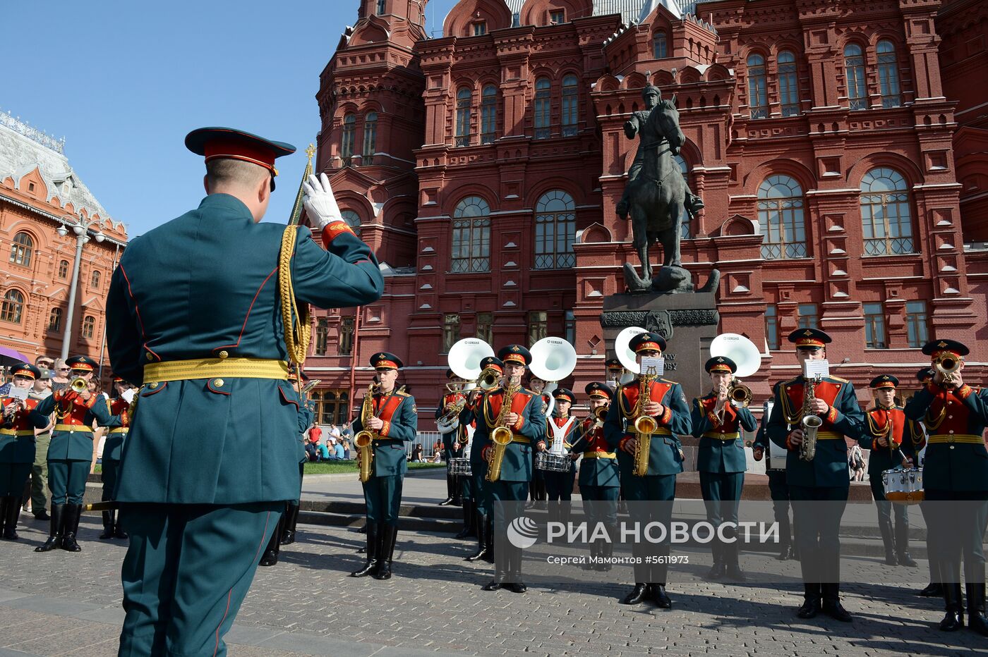 Закрытие программы "Военные оркестры в парках"
