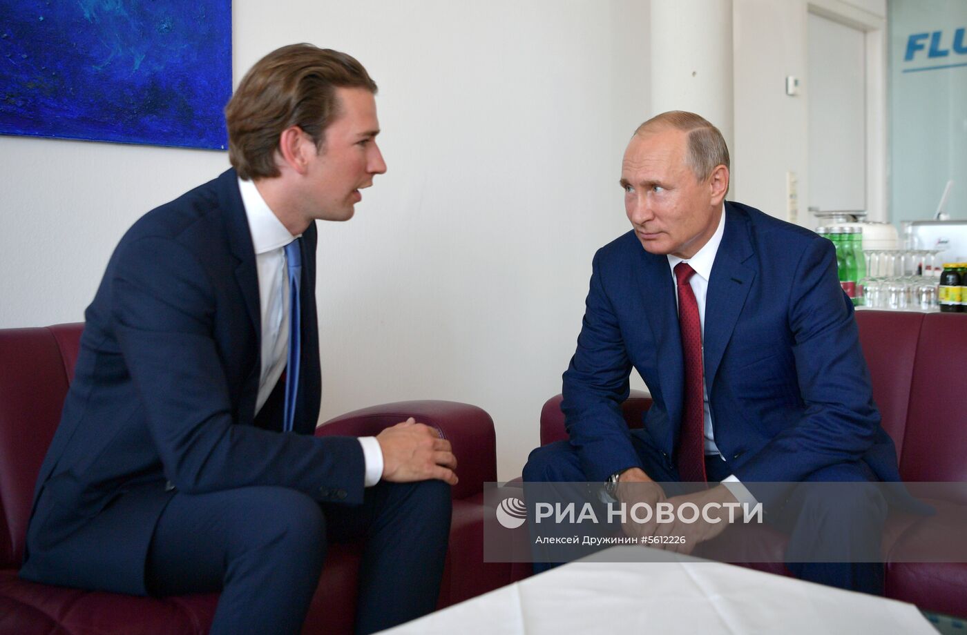 Президент РФ В. Путин посетил Австрию