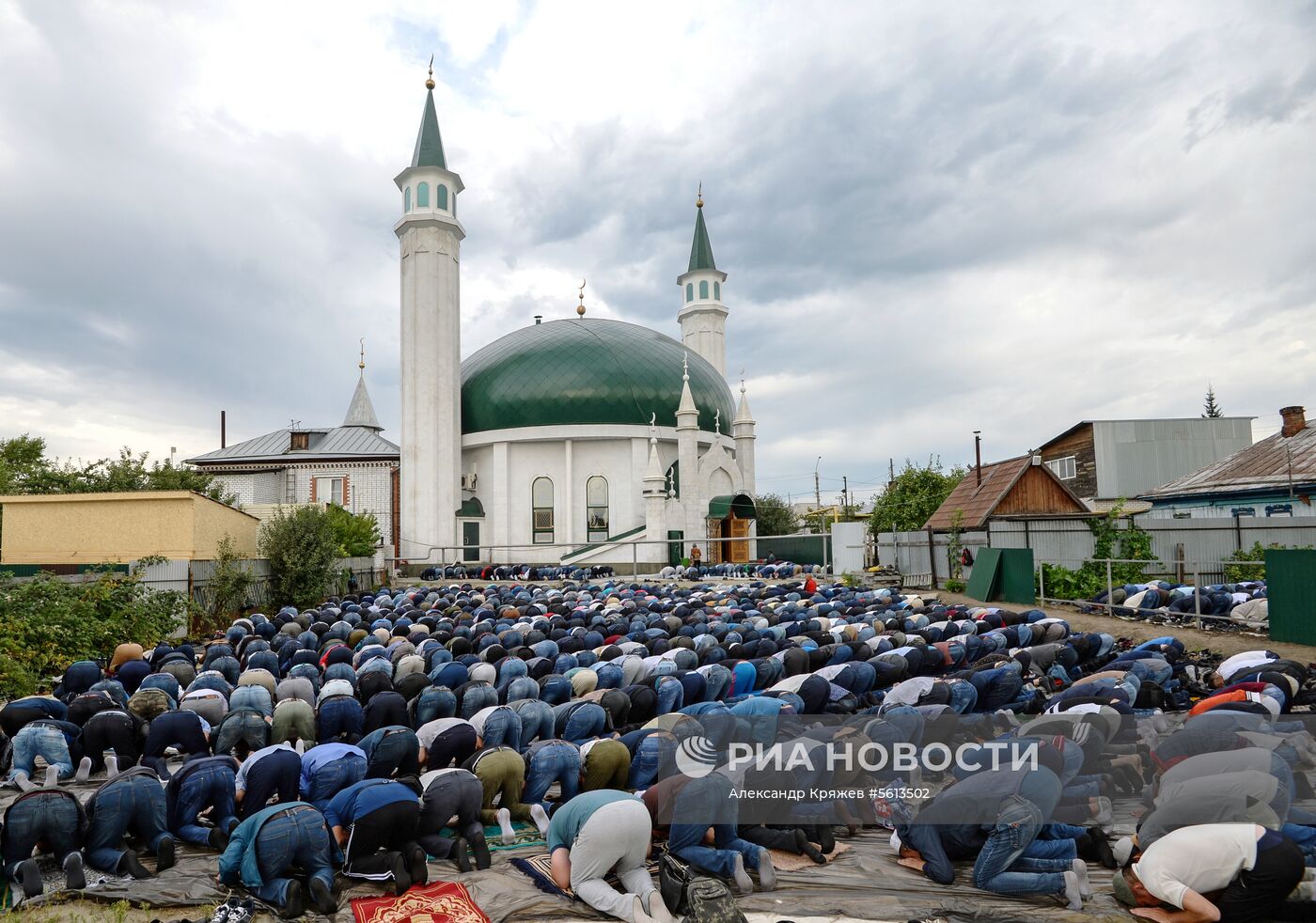 Празднование Курбан-Байрама в городах России