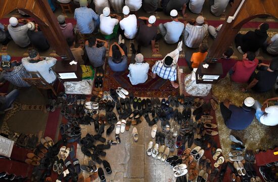 Празднование Курбан-Байрама в городах России