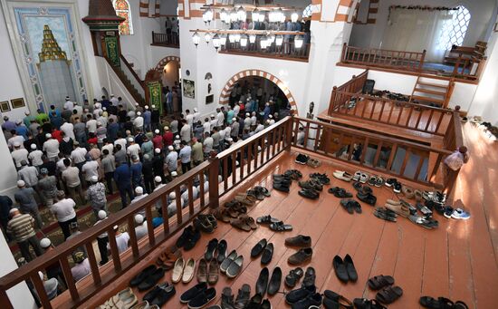 Празднование Курбан-Байрама в городах России