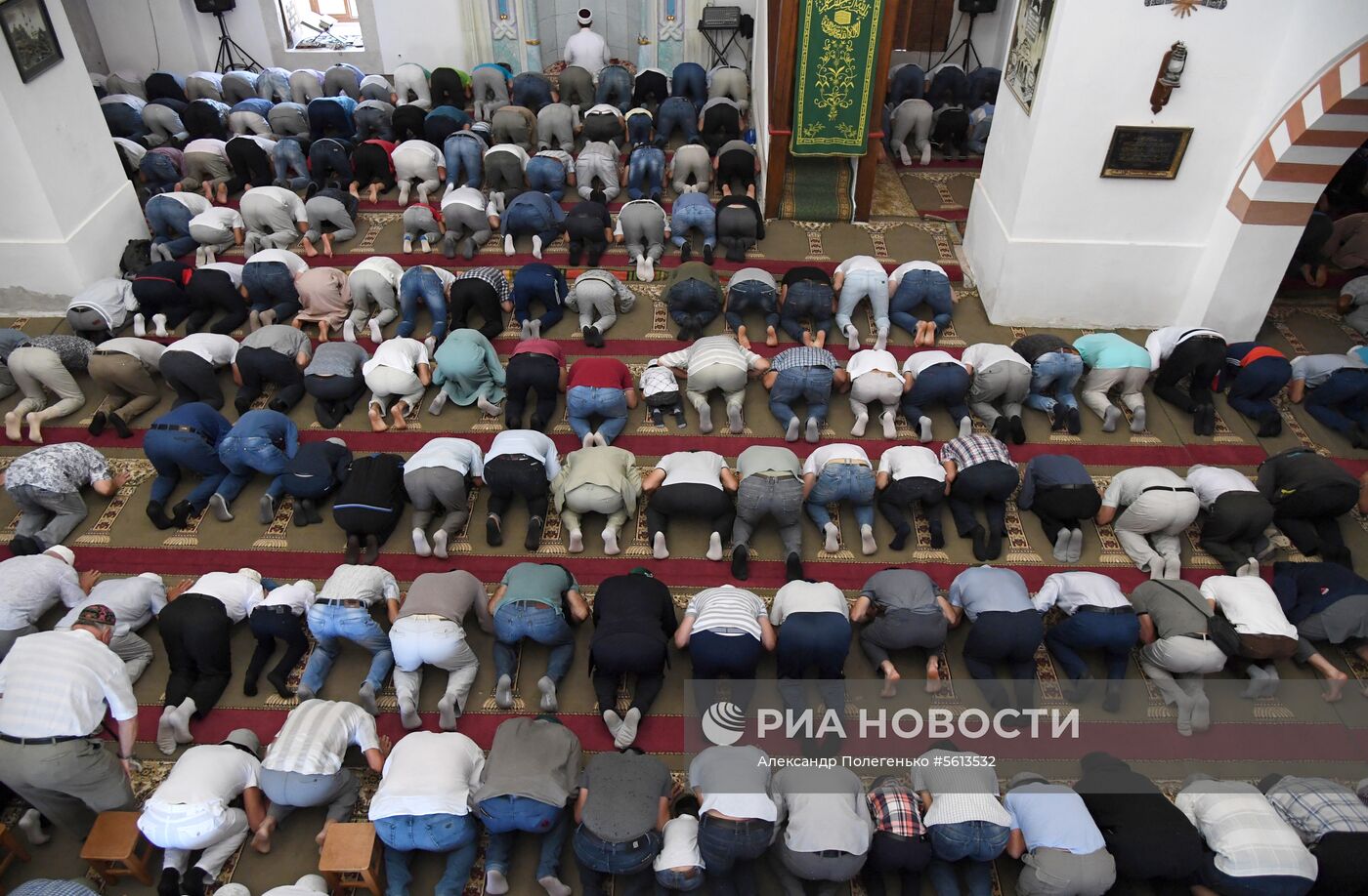 Празднование Курбан-Байрама в городах России