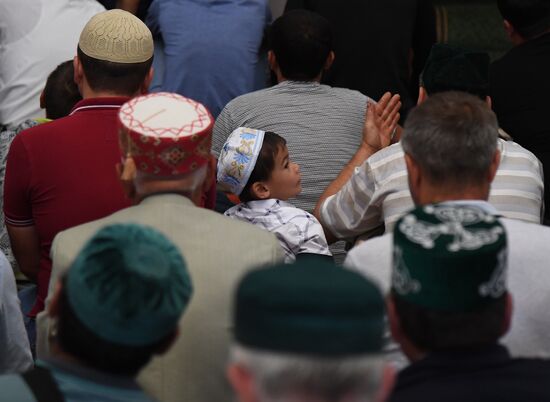 Празднование Курбан-Байрама в городах России