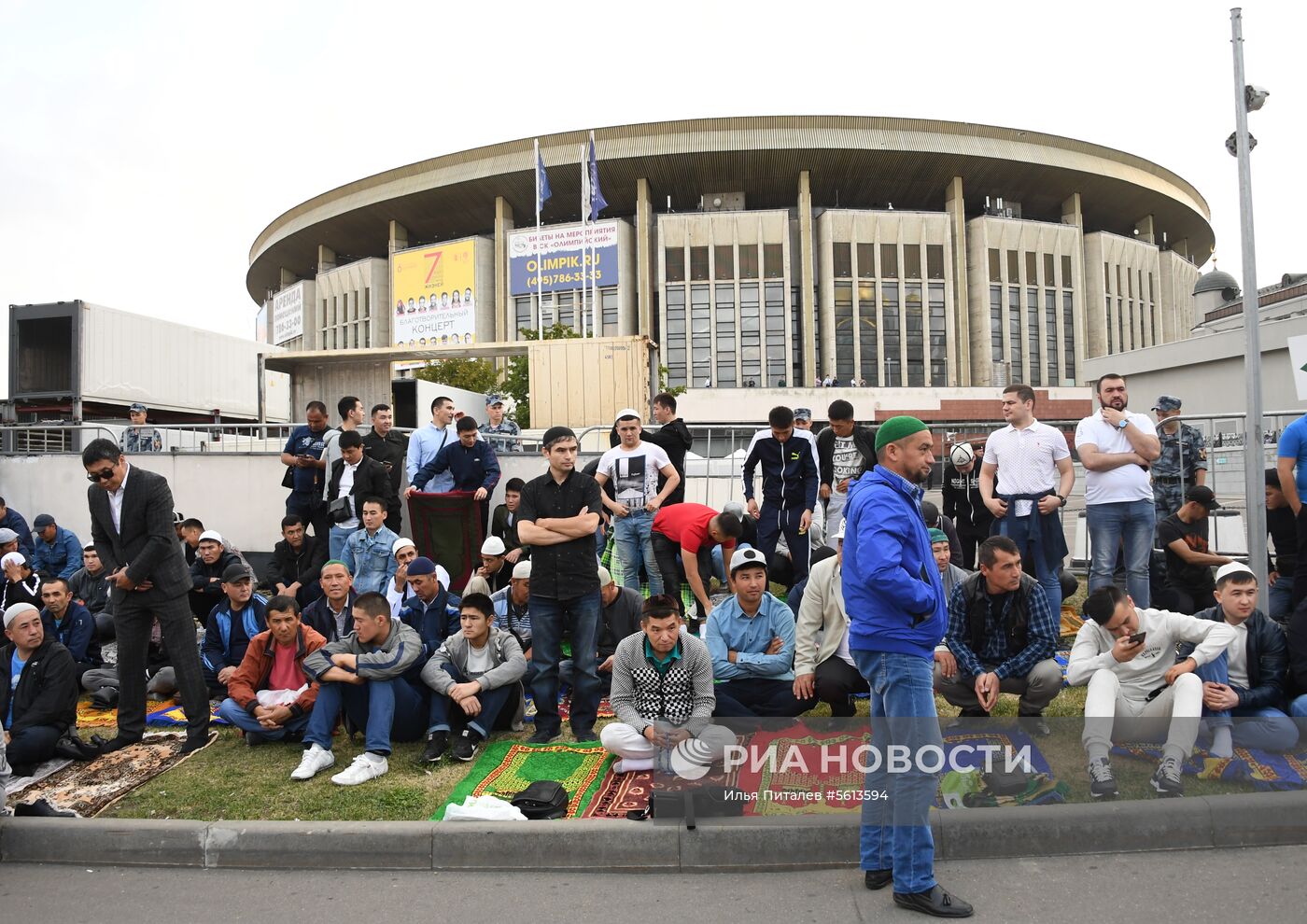 Празднование Курбан-Байрама в Москве