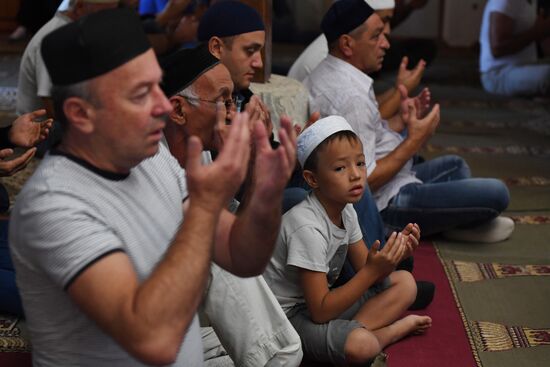 Празднование Курбан-Байрама в городах России