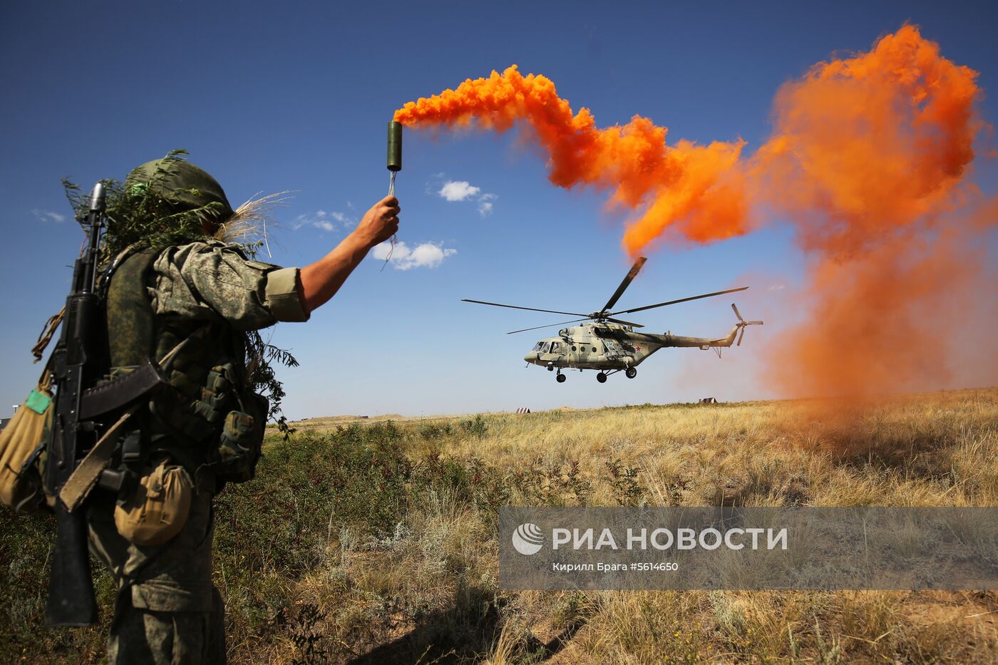 Тактические учения ЮВО в Волгоградской области