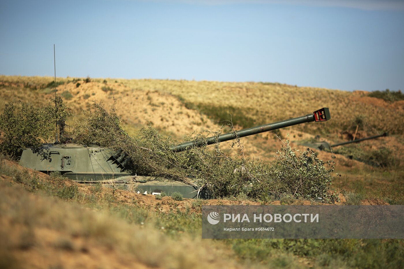 Тактические учения ЮВО в Волгоградской области