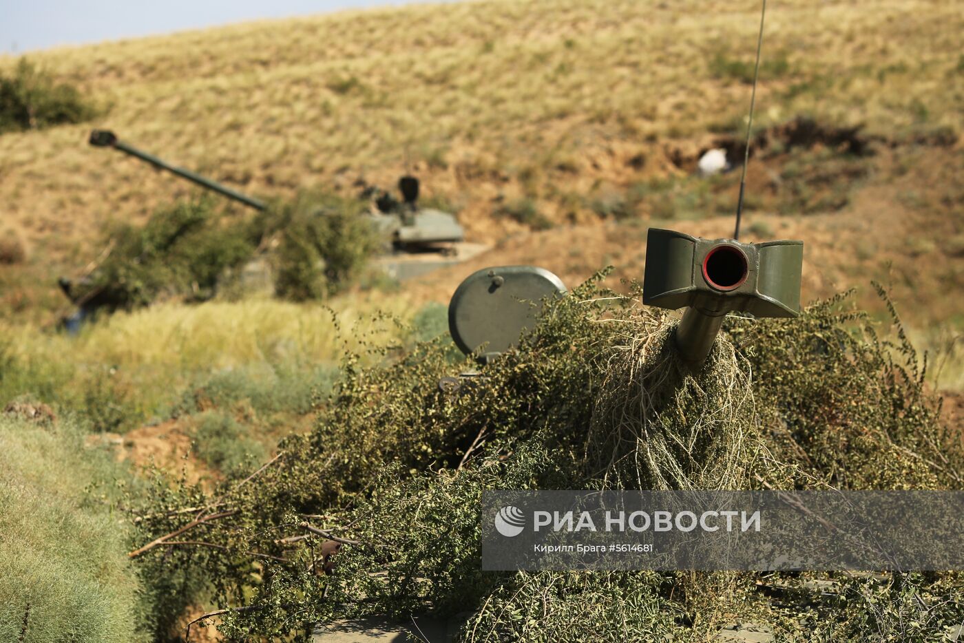 Тактические учения ЮВО в Волгоградской области