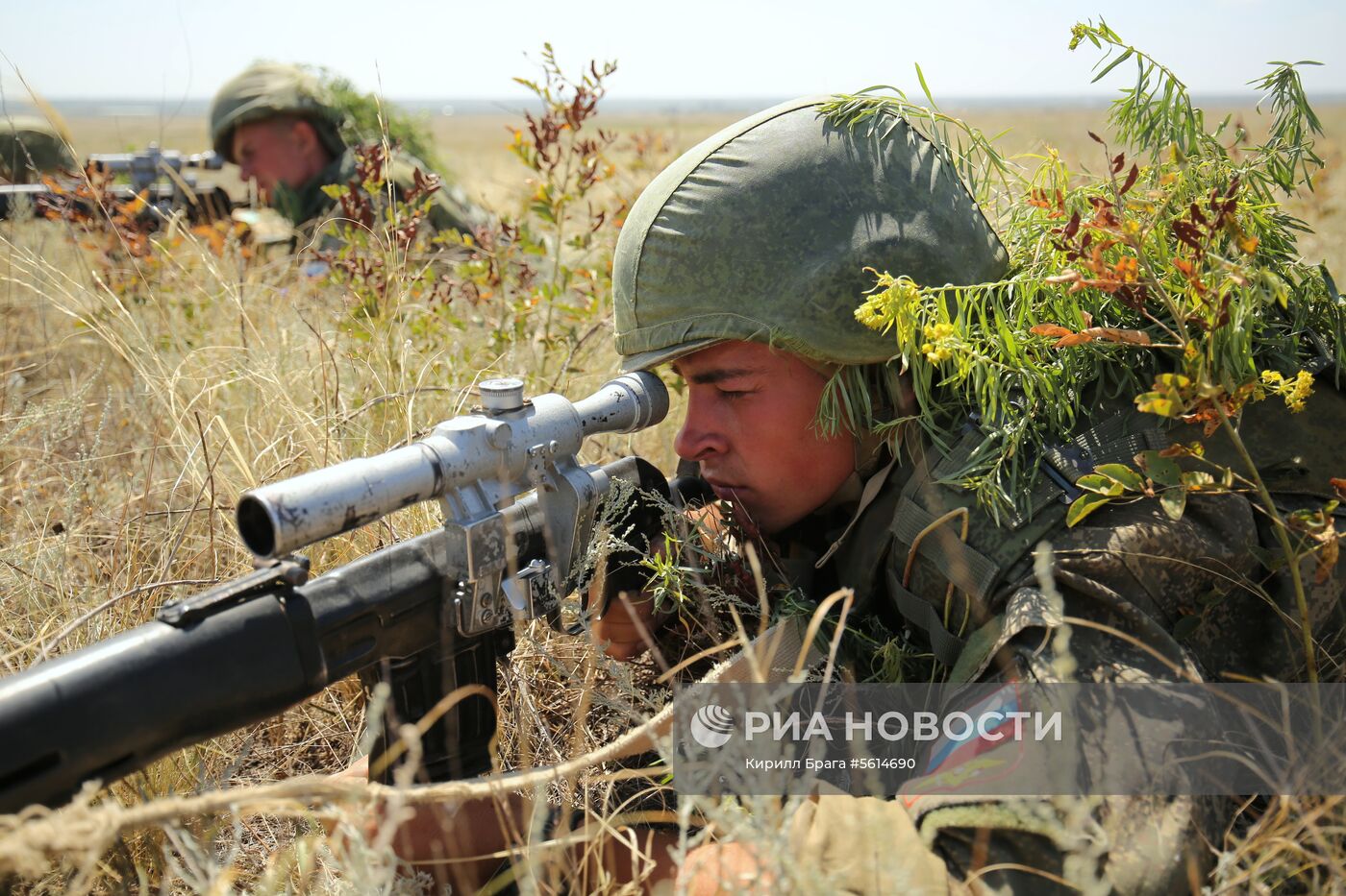 Тактические учения ЮВО в Волгоградской области