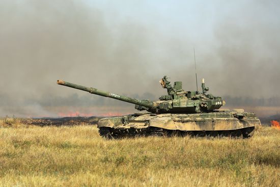 Тактические учения ЮВО в Волгоградской области