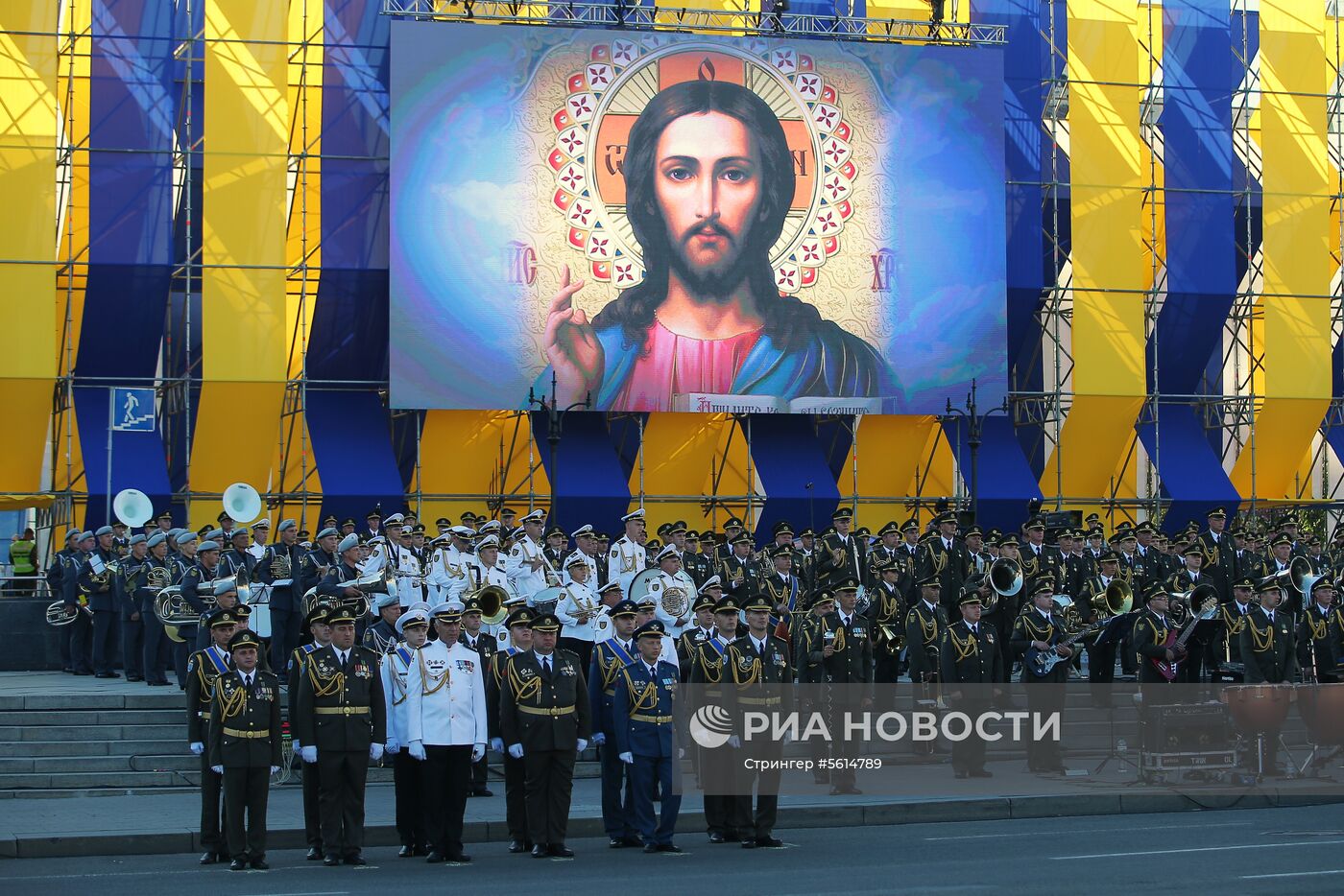 Генеральная репетиция военного парада в честь Дня независимости Украины