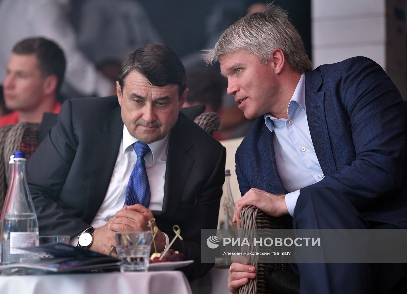 Президент РФ В. Путин посетил международный турнир по боевому самбо