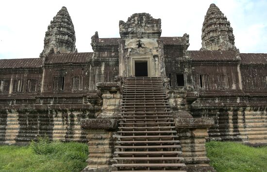 Храмовый комплекс Ангкор-Ват в Камбодже