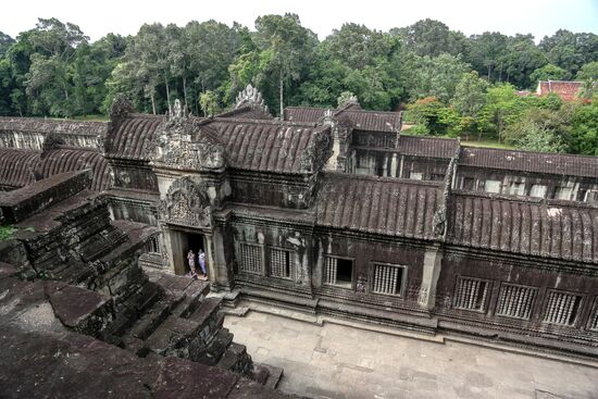 Храмовый комплекс Ангкор-Ват в Камбодже