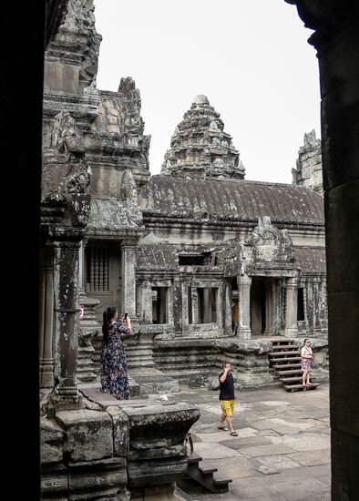 Храмовый комплекс Ангкор-Ват в Камбодже